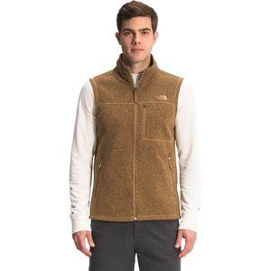 The North Face Classic Gordon Lyons Zip Vest Jacket Utility Brown Mens  - NEW!
